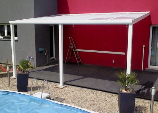 Hliníková pergola – bezva rodinný dárek pod stromeček