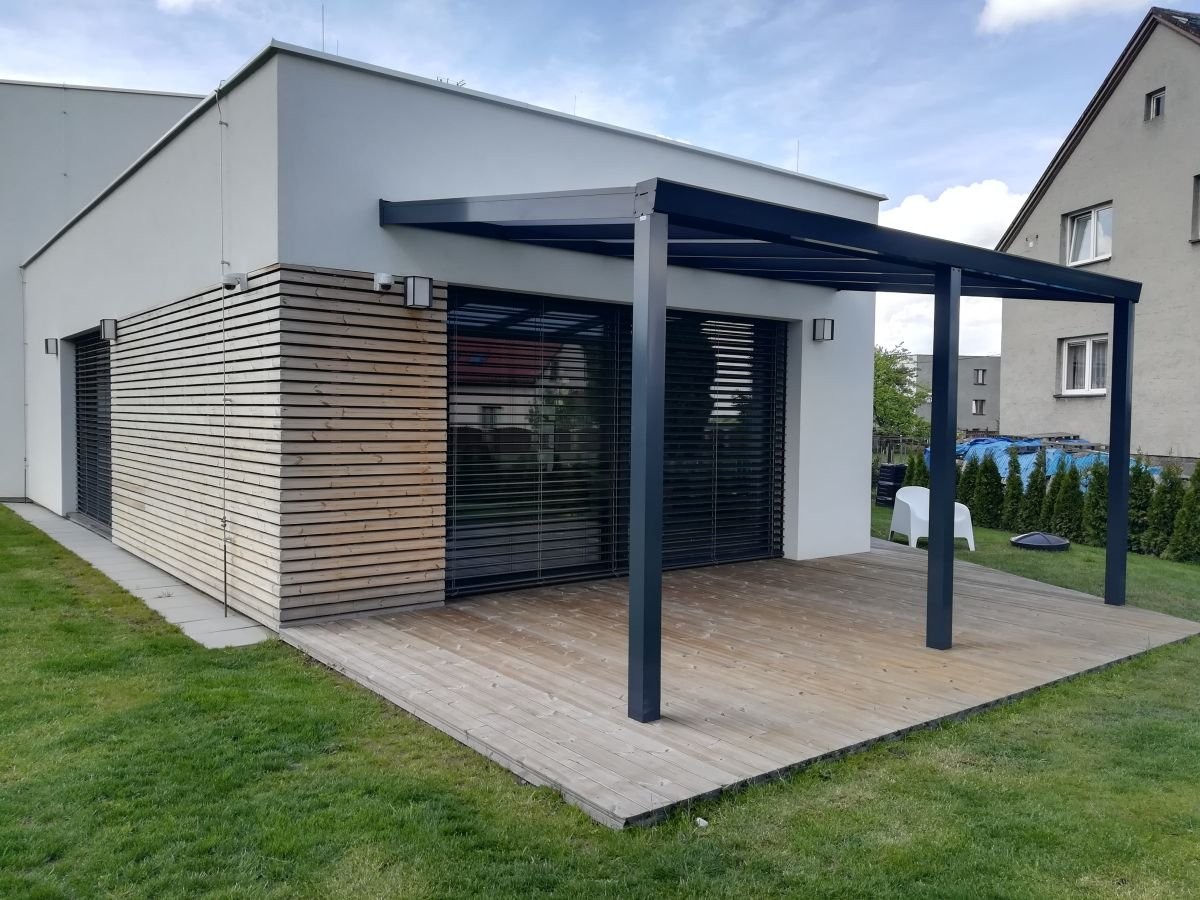 pergola moderní z hliníku