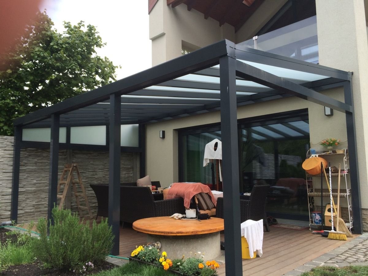 zahradní altán hliníkový